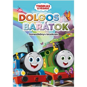 Móra: Thomas & Friends - Dolgos barátok Színezőkönyv kicsiknek
