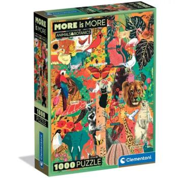 More is More: Állatok és botanikai csodák HQC 1000db-os puzzle - Clementoni kép