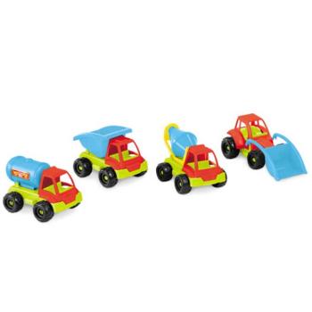 Műanyag építőipari teherautó 25cm-es többféle 1db - Mondo Toys