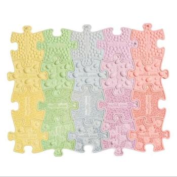 Muffik: Szenzoros nano puzzle szett - pasztell, 20 db-os kép