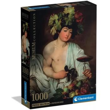 Museum Collection: Caravaggio - Bacchus 1000 db-os puzzle poszterrel - Clementoni kép