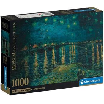 Museum Collection: Van Gogh - Csillagos éjszaka 1000 db-os HQC compact puzzle - Clementoni kép