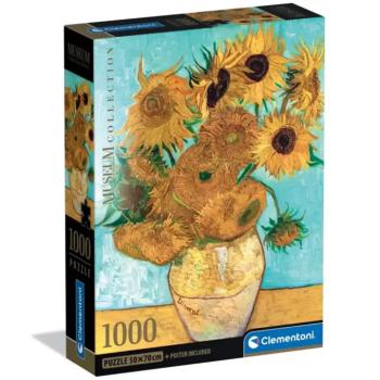Museum Collection: Van Gogh - Napraforgók 1000db-os puzzle - Clementoni kép