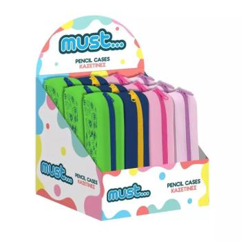 Must: Focus hengeres szilikon tolltartó 20x5x6cm több változatban kép