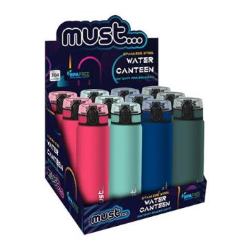 Must Pagouri fém kulacs 600ml többféle változatban kép