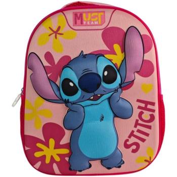 Must: Stitch 3D mintás lekerekített ovis hátizsák 26x10x32cm kép