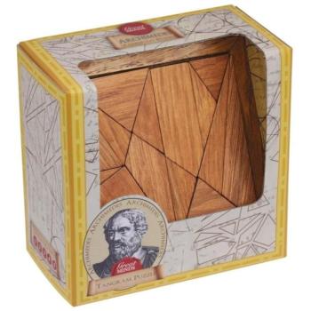 Nagy Elmék - Arkhimédész Tangram Professor Puzzle ördöglakat kép