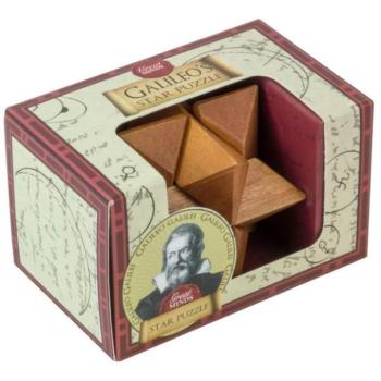 Nagy Elmék - Galileo Csillag mini Professor Puzzle ördöglakat kép