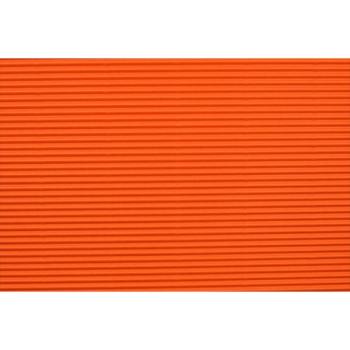 Narancssárga dekorációs 3D hullámpapír tekercs B/2 50x70cm 1db kép