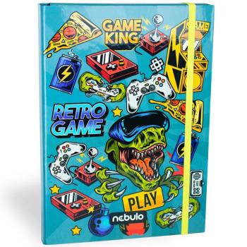 Nebulo: Füzetbox A/4-es méretben gamer mintával kép