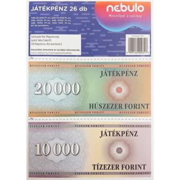 Nebulo: Játékpénz csomag kivágható aprópénzzel kép