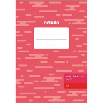 Nebulo: Kockás spirál füzet A/4 kép