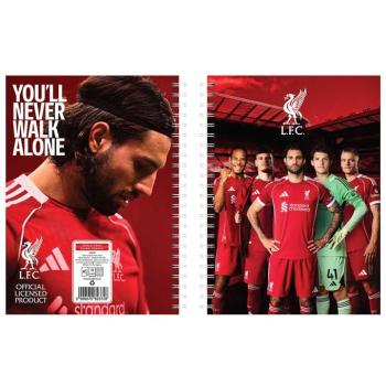 Nebulo: Liverpool Spirálfüzet vonalas 60 lapos A/5-ös 1db kép