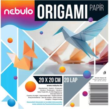 Nebulo: Origami lapok 20x20cm 20db-os 80g kép