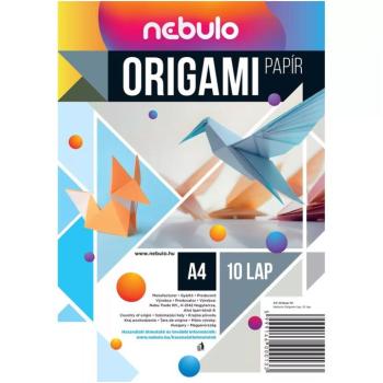 Nebulo: Origami lapok A/4-es méretben 10db-os 80g kép