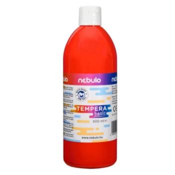Nebulo: Piros folyékony 500ml-es tempera palackban kép