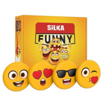 Nebulo: Silka radír - smile mintás 1db kép