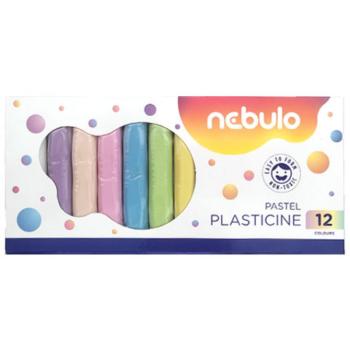 Nebulo: Színes gyurma szett 12db-os 200g kép