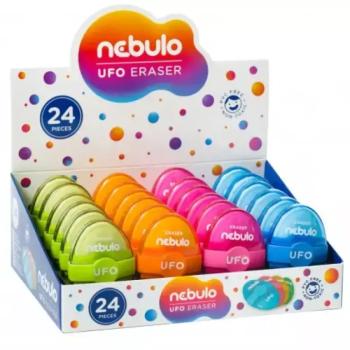 Nebulo: UFO radír több változatban 1db kép