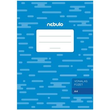 Nebulo: Vonalas spirál füzet A/4 kép