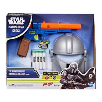 Nerf: Star Wars A Mandalórián Maszk és szivacslövő pisztoly - Hasbro kép
