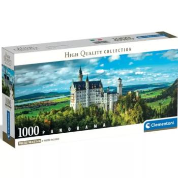 Neuschwansteini kastély HQC 1000db-os panoráma puzzle - Clementoni kép