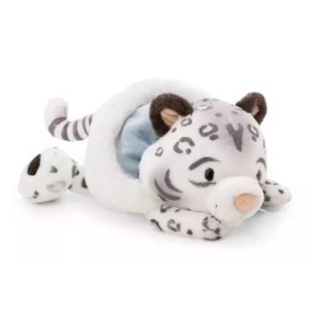 Nici: Eleni Snowbell plüss hópárduc, sapkás, fekvő - 30 cm kép