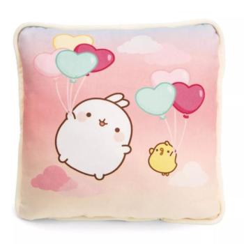 Nici: Molang, a nyuszi plüsspárna - 30 x 30 cm kép