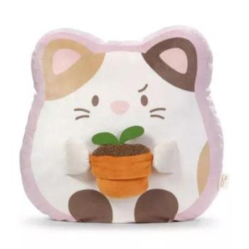 Nici MyMochi: Angy párnaplüss cica cserepes növénnyel - 35 x 33 kép