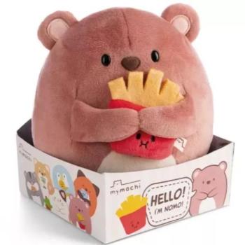 Nici MyMochi: Nomo plüss maci, sült krumplival - 16 cm, díszdobozban kép