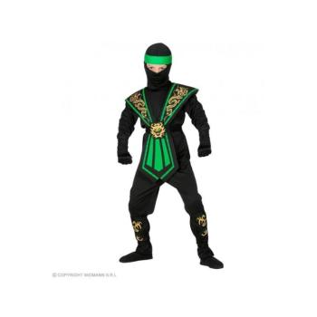 Ninja - zöld fiú jelmez 158-as méretben kép