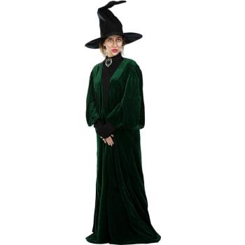Női jelmez Harry Potter - McGalagony professzor Méret - felnőtt: S-M kép