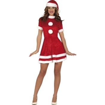 Női jelmez - Szexi Mrs. Claus Méret - felnőtt: S kép