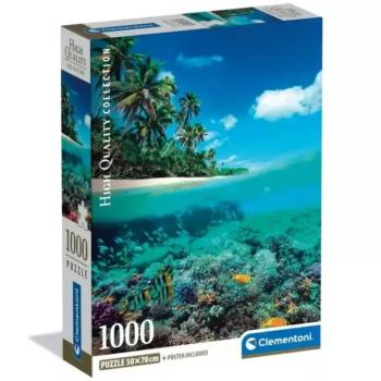 Nyaralás a szigeten 1000 db-os HQC puzzle poszterrel - Clementoni kép