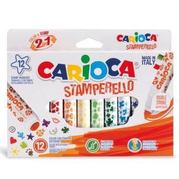 Nyomdafilc készlet 12db - Carioca kép