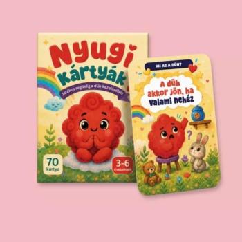 Nyugi kártyák - Játékos segítség a düh kezeléséhez kép