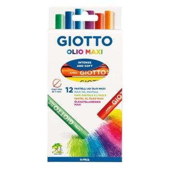 Olajpasztell GIOTTO Olio Maxi 11mm akasztható 12 darabos kép