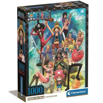One Piece 1000db-os compact puzzle 50x70cm - Clementoni kép