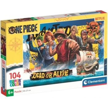 One Piece a csapat 104 db-os Supercolor puzzle - Clementoni kép