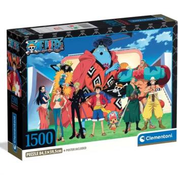 One Piece HQC 1500db-os compact puzzle - Clementoni kép