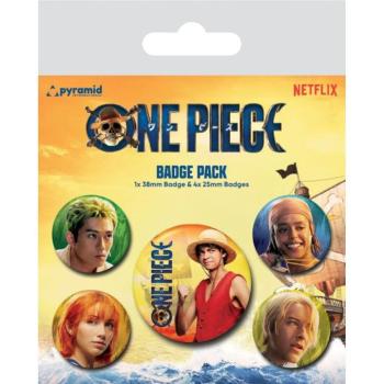 One Piece (Live Action) - Táska kitűző szett kép