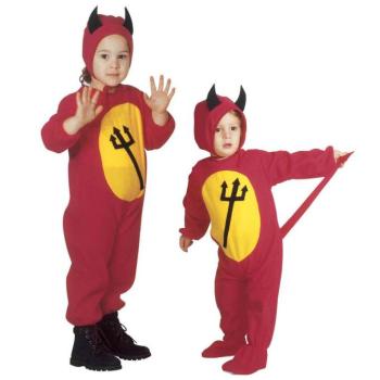 Ördög unisex gyermek jelmez 110 cm-es méretben