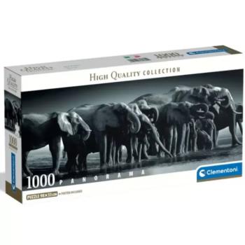 Óriások csordája HQC 1000db-os panoráma puzzle - Clementoni kép