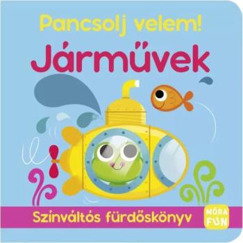 Pancsolj velem! - Járművek - Színváltós fürdőskönyv kép