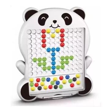 Panda alakú mágneses képkirakó kép