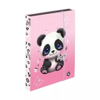 Panda mintás Jumbo füzetbox - A/4-es