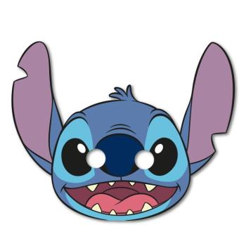Papír maszkok - Stitch 6 db kép