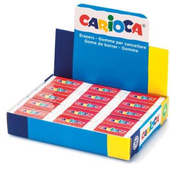 Papírtokos radír 1db - Carioca kép