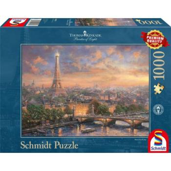 Paris, City of Love, Thomas Kinkade, 1000 db (59470) Paris, Stadt der Liebe kép