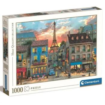 Párizs utcái HQC 1000db-os puzzle - Clementoni kép